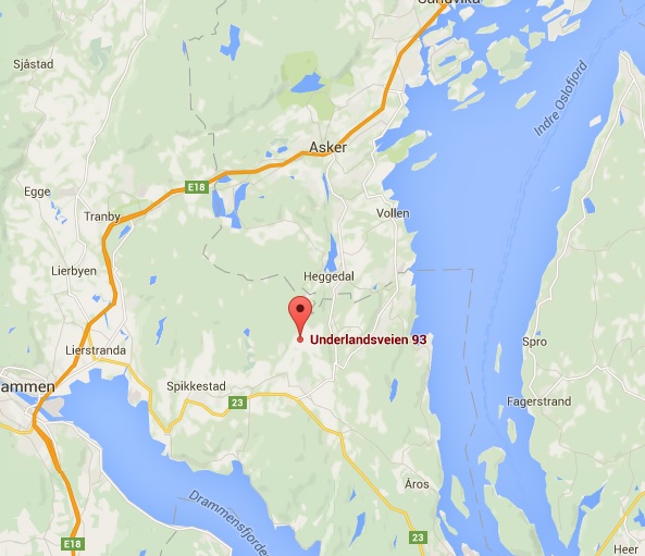 Kart gjellum langt unna